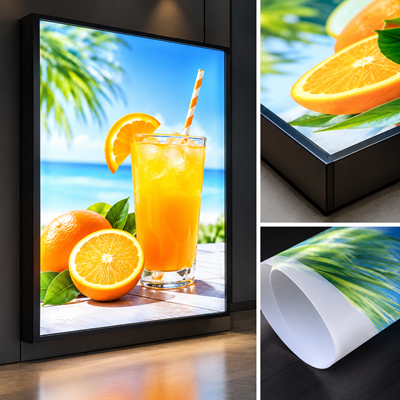 Backlit Print
